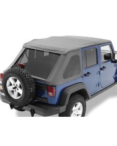 Bestop 5282335 Trektop NX Replace-a-top Soft Top in Black Diamond for 07-18 Jeep Wrangler Unlimited JK 4 Door with Trektop NX