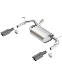 BORLA TOURING EXH DUAL 12-UP JK BLK TIP