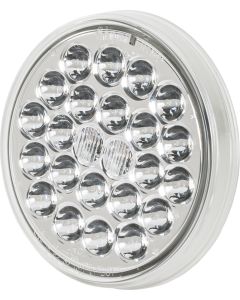 TRUCK LITE 4IN LED ROUND S/T/T 24 CLEAR