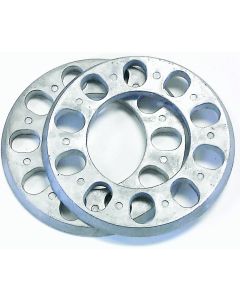 Accel 2372 7/16" Die-Cast Aluminum Wheel Spacers for Vehicles with 5x4.5 Bolt Pattern