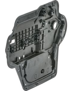 Mopar 68014939AA Left Front Door Carrier Plate Panel with Power Windows for 07-10 Jeep Wrangler JK