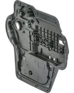Mopar 68089332AA Right Front Door Carrier Plate Panel with Manual Windows for 11-18 Jeep Wrangler JK