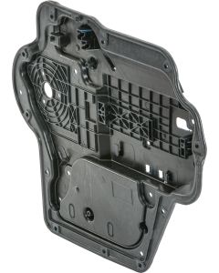 Mopar 68089338AA Right Front Door Carrier Plate Panel with Power Windows for 11-18 Jeep Wrangler JK