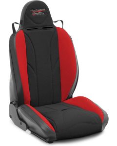RECLINER BAJA W/ADJUST HEAD BLK/RED PS