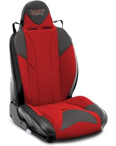 DS RECLINE BAJA W/FIXED HEAD BLK/RED PS