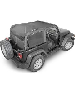 SPIDERWEBSHADE JK-2D SHADECAGE BLACK