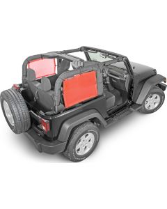 SPIDERWEBSHADE JK-2D SPIDERSIDES RED