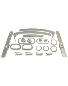 INT TRIM KIT W/PWR AUTO SILVER 07-10 JK