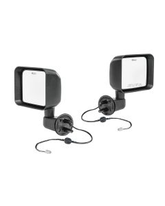 Quadratec  Replacement Power & Heated Mirror Kit in Black for 11-13 Jeep Wrangler JK
