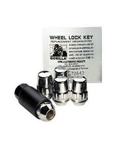 SECURITY WHEEL LOCK SET CHROME