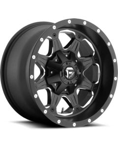 Fuel® Off-Road  Boost Wheel in Black with Machined Accents for 07-20 Jeep Wrangler JL, JK & Gladiator JT