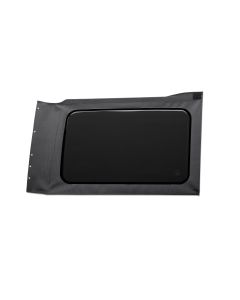 OE JL Replacement Windows - Jeep 2018-23 Wrangler JL (Quarter Right Hand; 4-Door; Black Vinyl; Tinted)