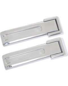 Kentrol 30017 Stainless Steel Tailgate Hinge Overlays for 07-18 Jeep Wrangler JK
