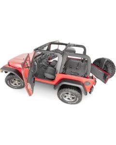 Bedrug  Premium Carpeted  Floor Covering Kit without Cutouts for 03-06 Jeep Wrangler TJ without Full Center Console