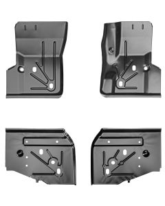 Key Parts  Original Replacement Stamped Steel 4pc Floor Section Kit for 97-06 Jeep Wrangler TJ
