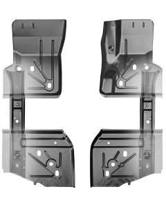 Key Parts  Original Replacement Stamped Steel 6pc Floor Section Kit for 97-06 Jeep Wrangler TJ