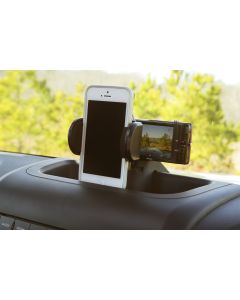 Rugged Ridge 13551.11 GPS Dash Organizer for 13-18 Jeep Wrangler JK