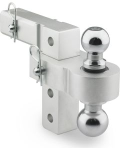 Smittybilt 2926 6" Adjustable Drop Hitch with 2" - 2 5/16" Ball for 2" Receiver