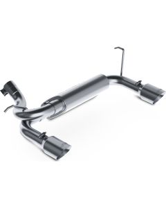 MBRP S5528AL Dual Axle Back System in Aluminum for 07-18 Jeep Wrangler & Wrangler Unlimited JK with 3.6/3.8L