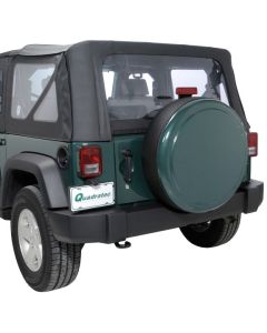 30IN RIGID TIRE COVER JK BLK FORS GREEN