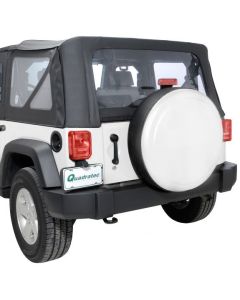 30IN RIGID TIRE COVER JK BRIGHT WHITE