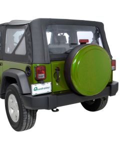 30IN RIGID TIRE COVER JK NATURAL GREEN
