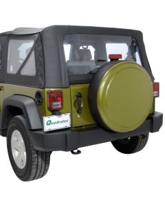 30IN RIGID TIRE COVER JK RESCUE GREEN