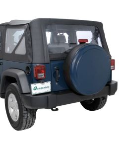 30IN RIGID TIRE COVER JK STEEL BLUE