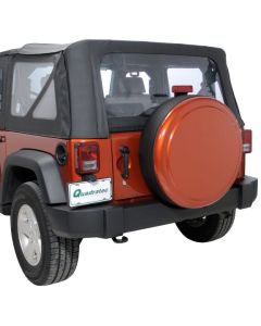 30IN RIGID TIRE COVER JK SUNBURST ORANG