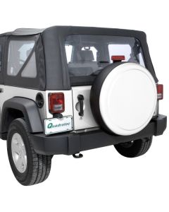 30IN RIGID TIRE COVER JK STONE WHITE