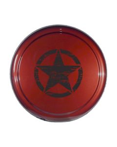 32IN RIGID OM DIST TIRE COVER CHERY RED