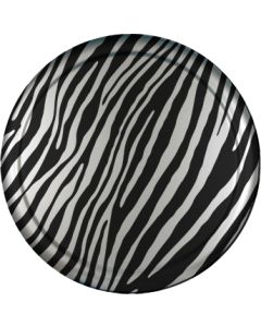 32IN RIGID ZEBRA TIRE COVER JK SILVER