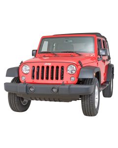 Putco  Luminix LED Fog Lamp Kit for 07-18 Jeep Wrangler & Wrangler Unlimited JK