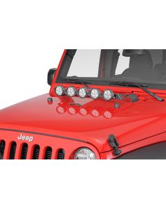 Rugged Ridge  Hood Mount Light Bar for 07-18 Jeep Wrangler JK
