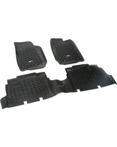 Rugged Ridge  Front & Rear Floor Liner Kit for 07-18 Jeep Wrangler JK Unlimited 4-Door