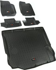 Rugged Ridge  5 Piece Floor Liner Kit for 11-18 Jeep Wrangler JK 2-Door