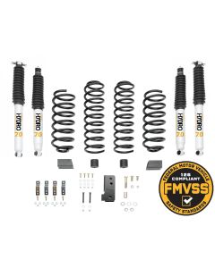 QUAD JK 2DR 2.5 IN SUS NO SHOCKS