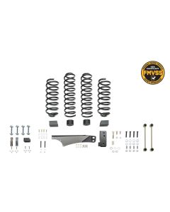 Quadratec  Maximum Duty 3.5in Coil Spring Suspension Lift Kit with Shocks for 07-18 Jeep Wrangler Unlimited JK 4 Door