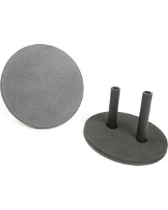 Rugged Ridge 11025.06 Mirror Filler Plates in Textured Black for 07-18 Jeep Wrangler JK