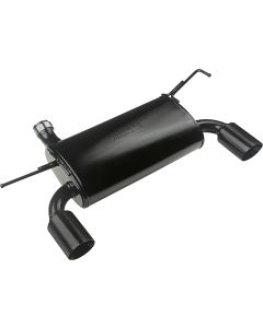 Rugged Ridge 17606.77 Axle Back Exhaust in Black for 07-18 Jeep Wrangler JK