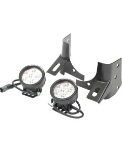 RUR WINDSHIELD BRKT LED ROUND 97-06 TJ