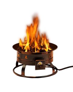 Heininger Automotive 5995 58,000 BTU Portable Propane Outdoor Fire Pit 