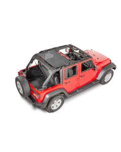 DIRTYDOG 4X4 SUN SCREEN REAR JKU BLK