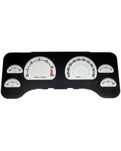 US Speedo  Daytona Edition Gauge Face Kit in White with Full Time Icon for 01-06 Jeep Wrangler TJ