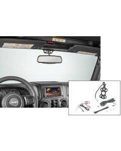 SummitView  Rear Vision Back Up Camera System for 07-18 Jeep Wrangler JK with Factory Nav Radio
