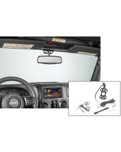 SummitView  Rear Vision Camera System for 07-18 Jeep Wrangler JK with Aftermarket Nav Radio