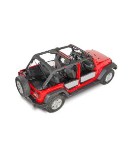 Dirtydog 4X4  Olympic Tube Door Screens for 07-18 Jeep Wrangler Unlimited JK 4 Door