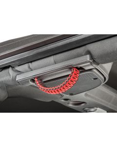 Bartact  Paracord Rear Roll Bar Grab Handles for 07-18 Jeep Wrangler Unlimited JK 4 Door