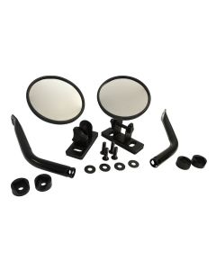 Crown Automotive RT30020 Quick Release Mirror Set for 76-15 Jeep CJ, Wrangler YJ, TJ and JK