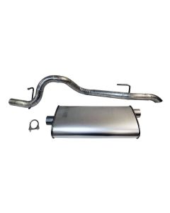 MUFFLER AND TAILPIPE 97-01 XJ 4.0L